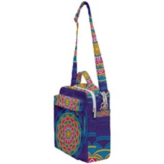 Abstract Digital Artwork Crossbody Day Bag