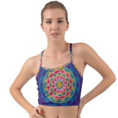 Abstract Digital Artwork Mini Tank Bikini Top