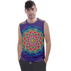 Abstract Digital Artwork Men s Regular Tank Top