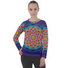 Abstract Digital Artwork Women s Long Sleeve Raglan T-shirt