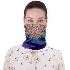 Abstract Digital Artwork Face Covering Bandana (adult)