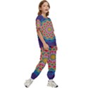 Abstract Digital Artwork Kids  T-Shirt and Pants Sports Set View3