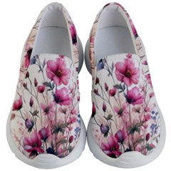 Flora Floral Flower Petal Kids Lightweight Slip Ons