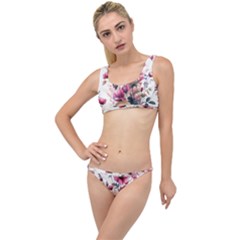 Flora Floral Flower Petal The Little Details Bikini Set by Maspions