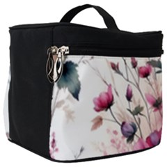 Flora Floral Flower Petal Make Up Travel Bag (big)