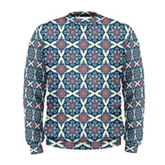 Abstract Mandala Seamless Background Texture Men s Sweatshirt