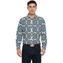 Abstract Mandala Seamless Background Texture Men s Long Sleeve  Shirt View1