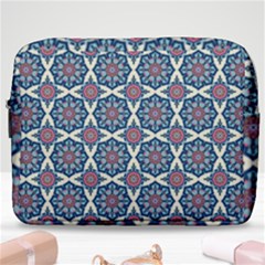 Abstract Mandala Seamless Background Texture Make Up Pouch (large)