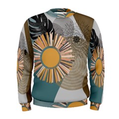 Boho Leaves Botanical Retro Vintage Men s Sweatshirt