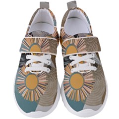 Boho Leaves Botanical Retro Vintage Women s Velcro Strap Shoes by Maspions