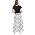 Background Pattern Retro Vintage Maxi Chiffon Skirt View2