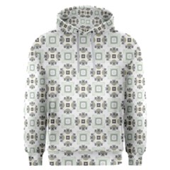 Background Pattern Retro Vintage Men s Overhead Hoodie