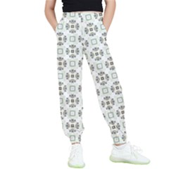 Background Pattern Retro Vintage Kids  Joggers