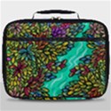 Background Leaves River Nature Full Print Lunch Bag View1