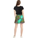 Background Leaves River Nature Waistband Skirt View2