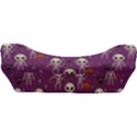 Skull Halloween Pattern Car Seat Velour Cushion  View3