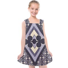 Pattern Design Scrapbooking Kids  Cross Back Dress