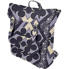 Pattern Design Scrapbooking Buckle Up Backpack by Maspions