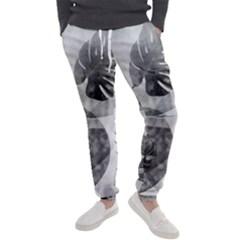 Vintage Retro Boho Background Leaves Botanical Men s Jogger Sweatpants