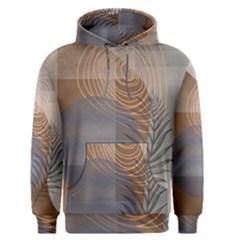 Boho Background Leaves Botanical Retro Vintage Art Men s Core Hoodie