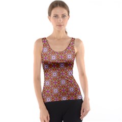 Illustrations Background Pattern Mandala Seamless Women s Basic Tank Top