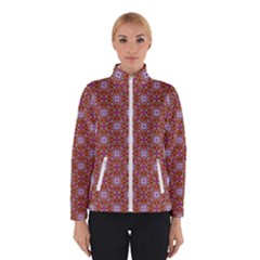 Illustrations Background Pattern Mandala Seamless Women s Bomber Jacket