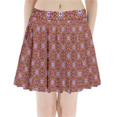 Illustrations Background Pattern Mandala Seamless Pleated Mini Skirt