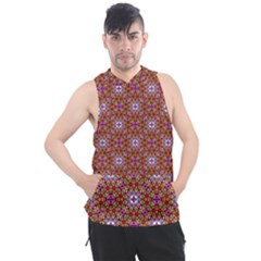 Illustrations Background Pattern Mandala Seamless Men s Sleeveless Hoodie