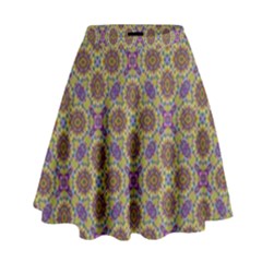 Art Illustrations Background Pattern Mandala Seamless High Waist Skirt