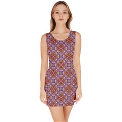 Pattern Mandala Seamless Bodycon Dress