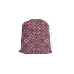 Pattern Mandala Seamless Drawstring Pouch (small)