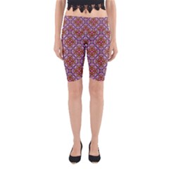 Pattern Mandala Seamless Yoga Cropped Leggings