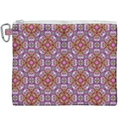 Pattern Mandala Seamless Canvas Cosmetic Bag (xxxl)