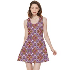 Pattern Mandala Seamless Inside Out Reversible Sleeveless Dress