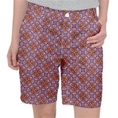 Pattern Mandala Seamless Women s Pocket Shorts