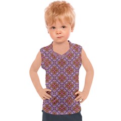 Pattern Mandala Seamless Kids  Sport Tank Top