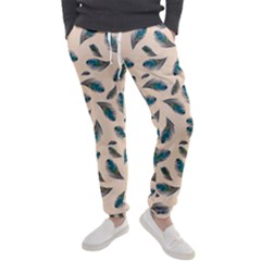 Background Palm Leaves Pattern Men s Jogger Sweatpants