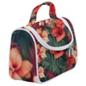 Tropical Flower Bloom Satchel Handbag View2