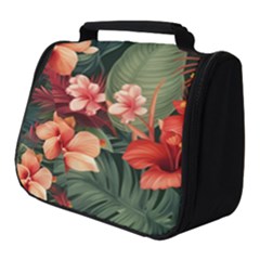 Tropical Flower Bloom Full Print Travel Pouch (small)