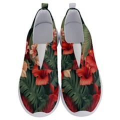 Tropical Flower Bloom No Lace Lightweight Shoes