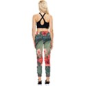 Tropical Flower Bloom Pocket Leggings  View2