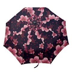 Flower Sakura Bloom Folding Umbrellas