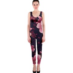 Flower Sakura Bloom One Piece Catsuit