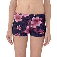 Flower Sakura Bloom Boyleg Bikini Bottoms