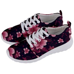 Flower Sakura Bloom Men s Lightweight Sports Shoes