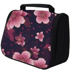 Flower Sakura Bloom Full Print Travel Pouch (big) by Maspions