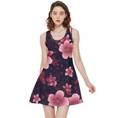 Flower Sakura Bloom Inside Out Reversible Sleeveless Dress by Maspions