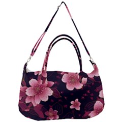 Flower Sakura Bloom Removable Strap Handbag