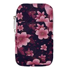 Flower Sakura Bloom Waist Pouch (large) by Maspions