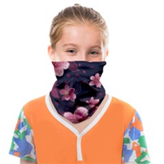 Flower Sakura Bloom Face Covering Bandana (kids)